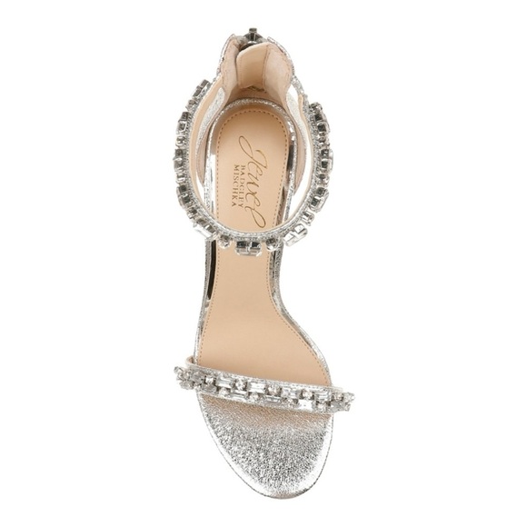 Jewel Badgley Mischka Campbell Jeweled Stiletto NIB - Picture 6 of 7